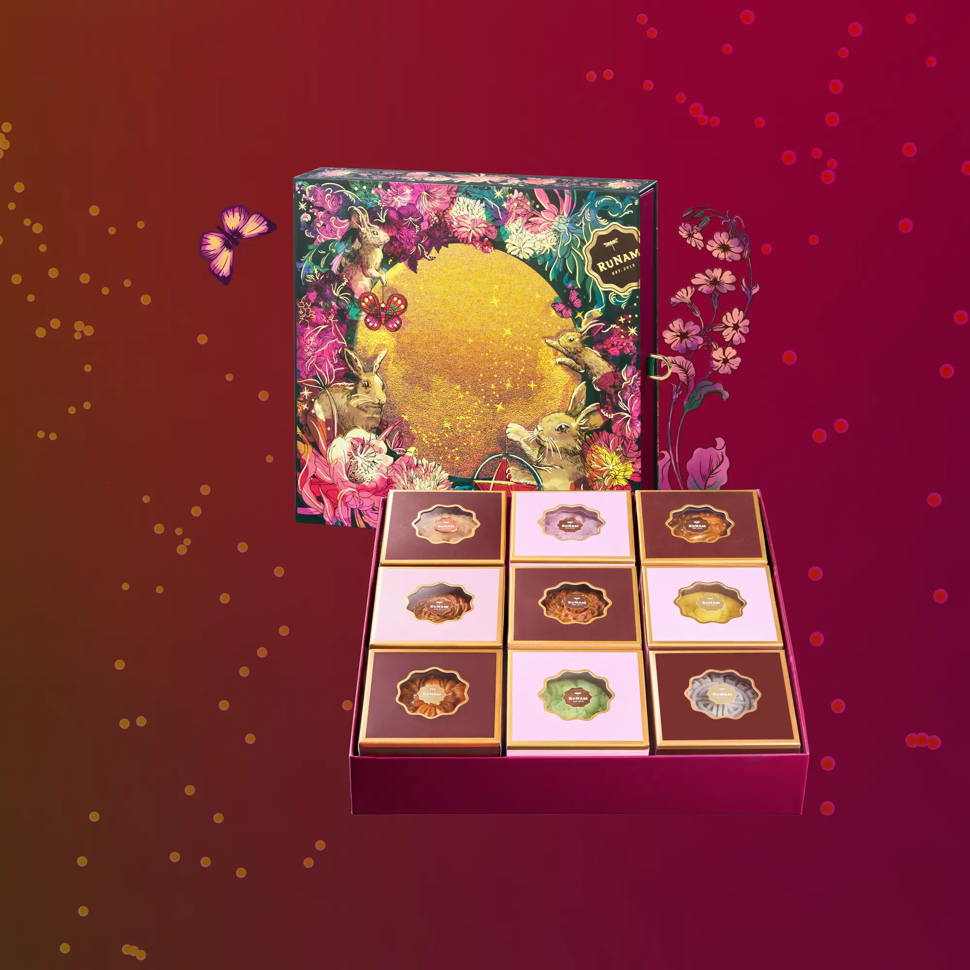 The moon song - 9 mooncakes